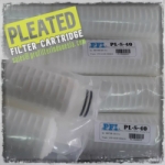 Pleated Polypropylene Filter Cartridges 0.22 micron
